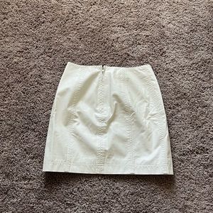Free People Cream Skirt